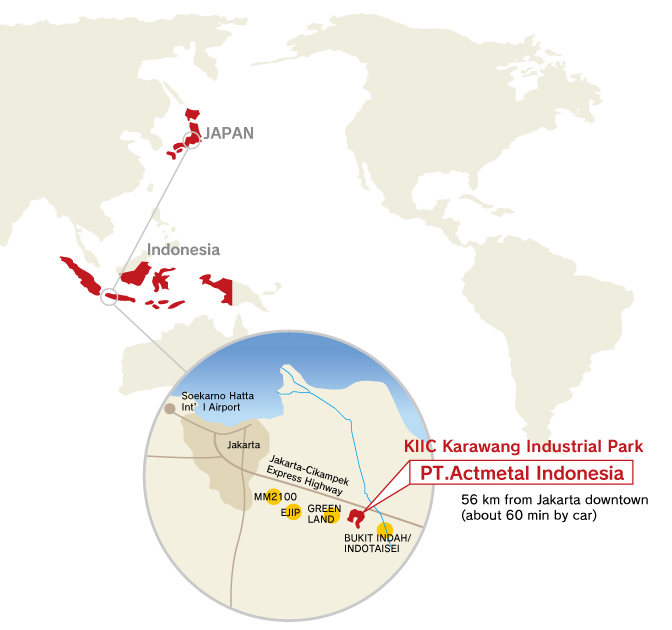 Access MAP KIIC Karawang Industrial Park